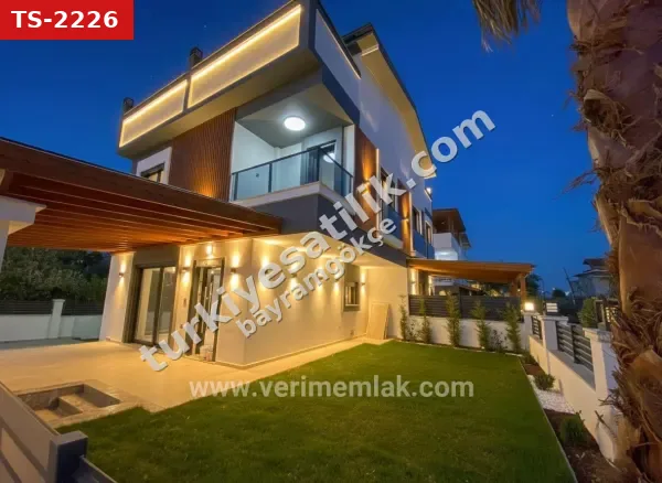 Özdere Ortamahalle'de Satılık Geniş Bahçeli Lüks 3+1 Villa