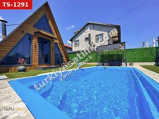 TAPUHANEDEN 3 KATLI MÜSTAKİL EV + BUNGALOV+HAVUZ+KAMELYA+PEYZAJ