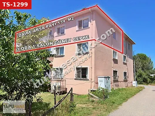 TAPUHANE YASİR YÜKSEK'TEN HANTEK KONUTLARINDA 3+1 GÜNEY CEPHE