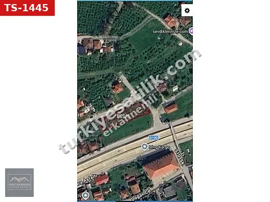 HENDEK DEREBOĞAZI MH. E-5 YANI SATILIK İMARLI ARSA (1393M2)