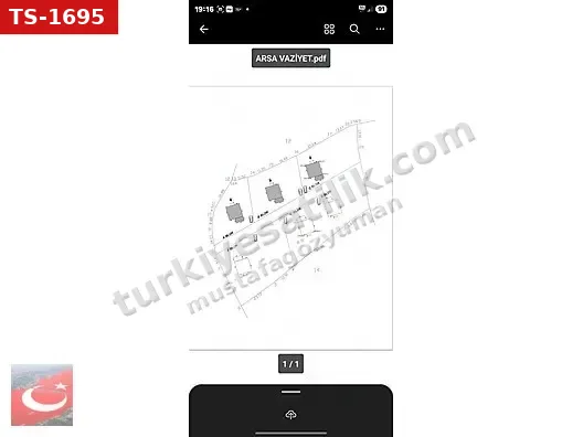 SATILIK 700 M2 KELEPİR FİYATA ARSA. KAT İTTİFAKLI