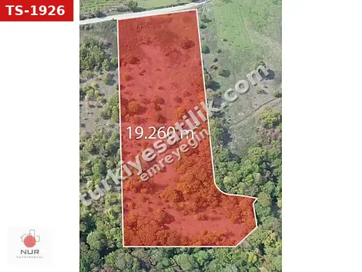 NUR GAYRİMENKUL'DEN HİCRİYE MAH 19.260m2 SATILIK ARAZİ