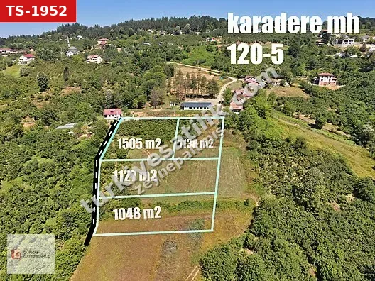 GÜRKAN GAYRİMENKUL KARADERE MH. %40 İMARLI 1174M² ARSA